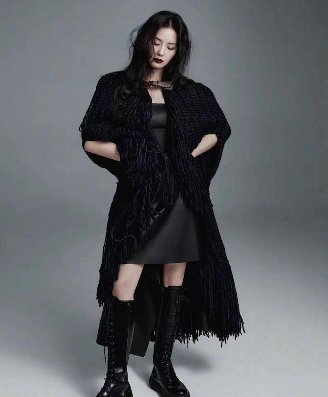 刘诗诗暗黑风大片封神!