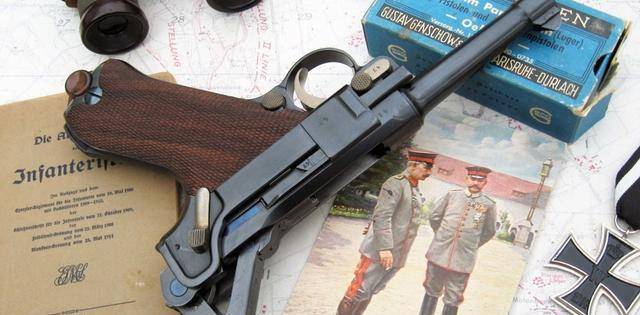 纳粹军人的至高荣耀:拥有一支鲁格p08,是一种身份的象征!