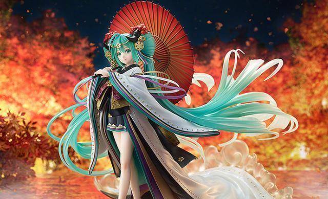 初音未来超华丽和服永恒大陆手办实物公开既见未来为何不buy_方面