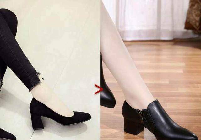 夏天腿粗的女生怎样穿鞋显高显瘦_鞋子_颜色_效果