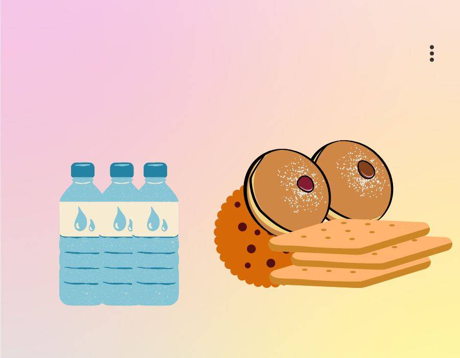 感冒药,缓解肌肉疼痛的药 (例如:红花油),酒精,创可贴,绷带或纱布.