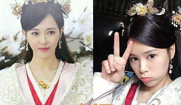 明星替身:这是双胞胎的节奏,只有她选了体型_上图_唐嫣_样子