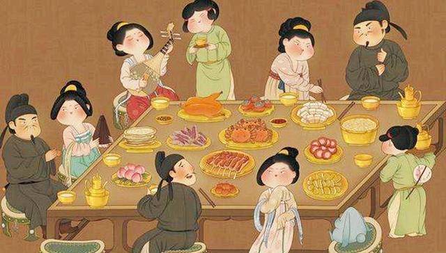 实行分餐制,现代却实行合餐制,两种餐制哪种更合理_梁鸿和_孟光_桌子