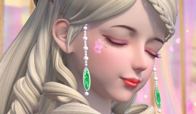 叶罗丽:当女神们化上"樱花妆",王默甜美可爱,冰公主灿烂纯真_仙子_辛