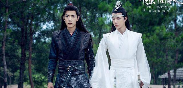 泰国版《陈情令》花絮曝光,王一博来不及救肖战,醉步舞剑超可爱_幼稚