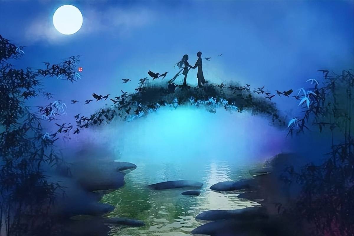 秦观的词《鹊桥仙》写出了爱情的高尚纯洁和超凡脱俗的精神境界_人间