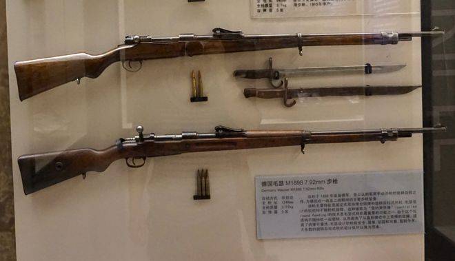 清朝装备过的步枪图片