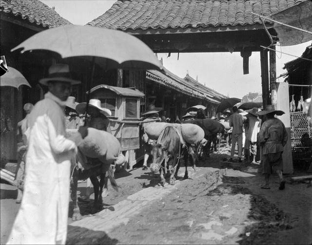 1917年四川灌县（都江堰）老照片