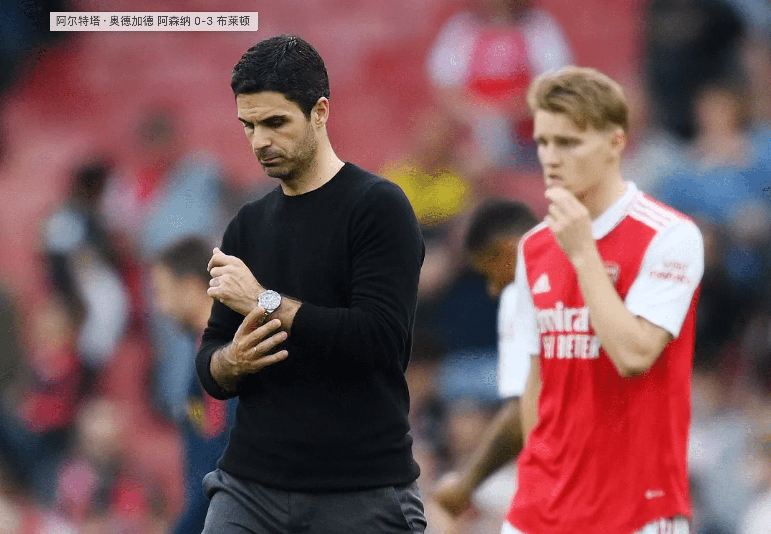 阿尔特塔为季前赛中受伤的两名阿森纳主要球员流汗_比赛_问题_德高
