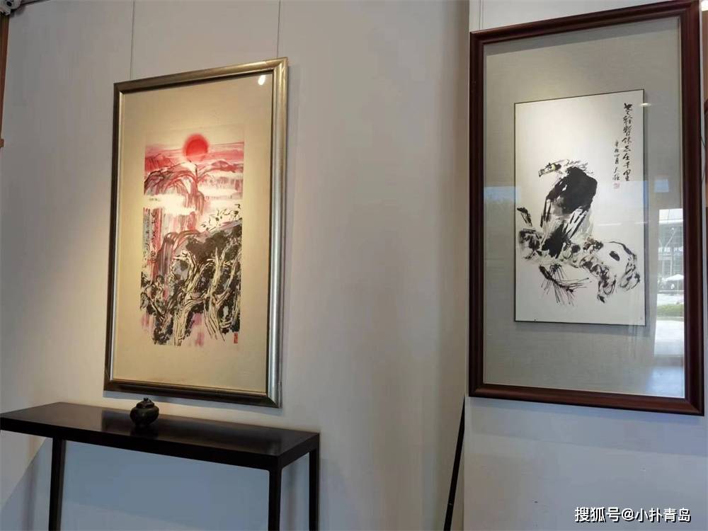 青岛新闻书画院,晓芳斋,惠风轩承办,将展出张朋,梁天柱,刘诗谱,孙国枫