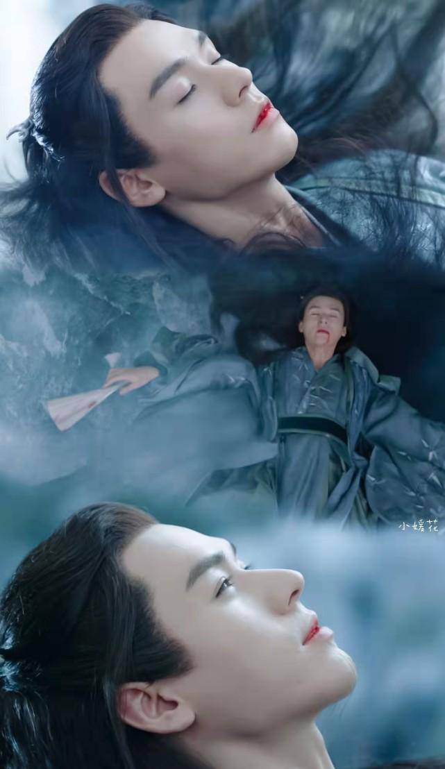 关于温客行坠崖的这场戏,虽然大家早就在各种预告,片尾中有了准备,可