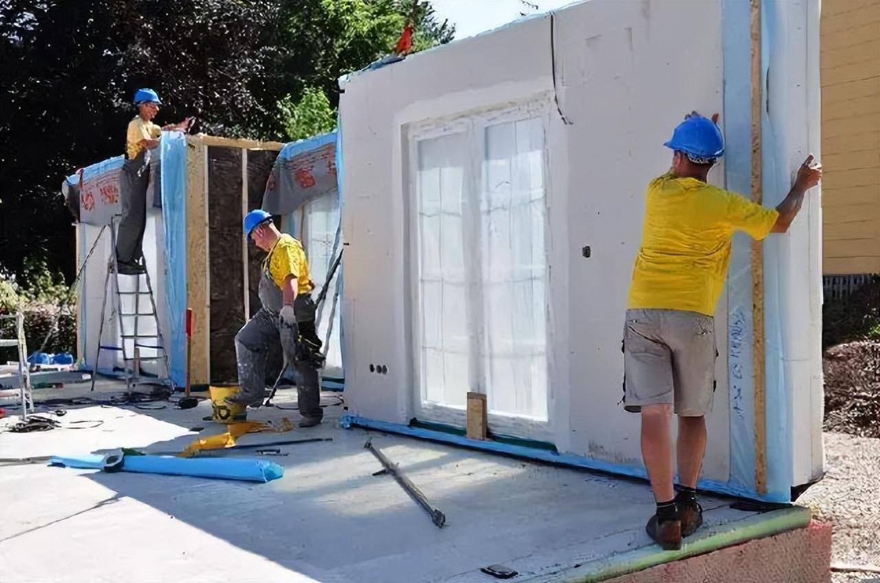 德国人的装配式独立住宅,建造过程欣赏!