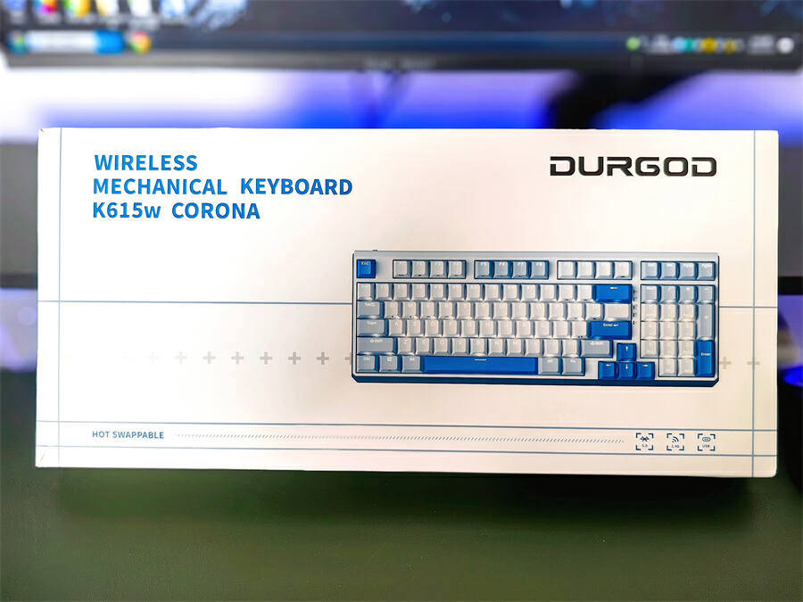 杜伽K615w 97键机械键盘实测:晶莹剔透的背后是满满幸福感
