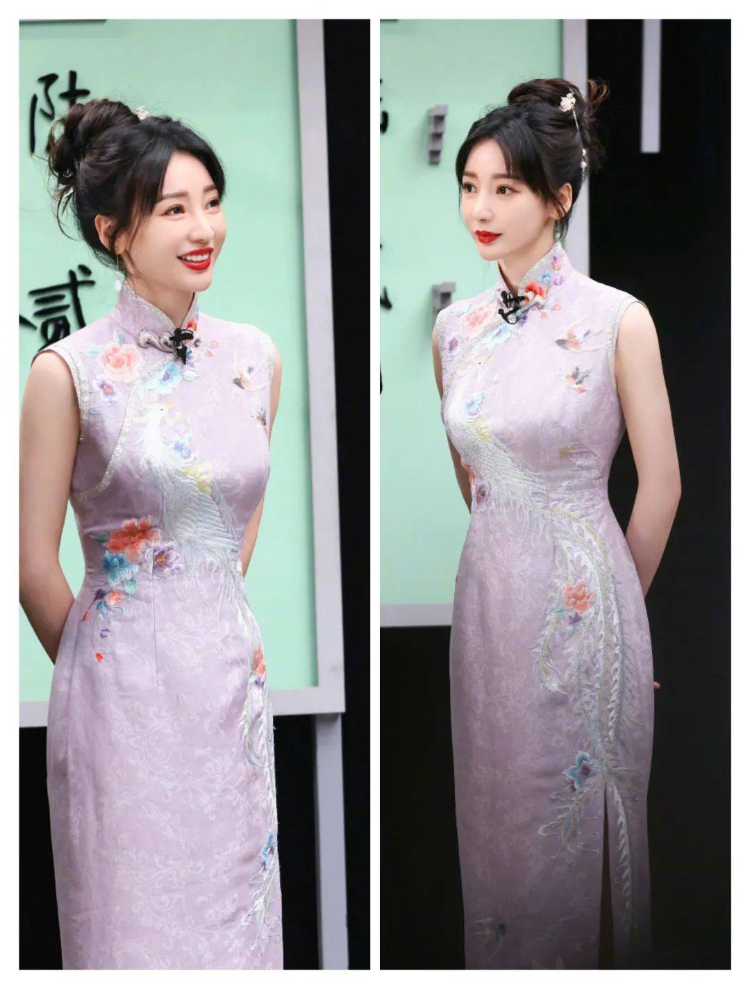 中式穿搭,11位明星的旗袍穿搭,优雅的时尚感