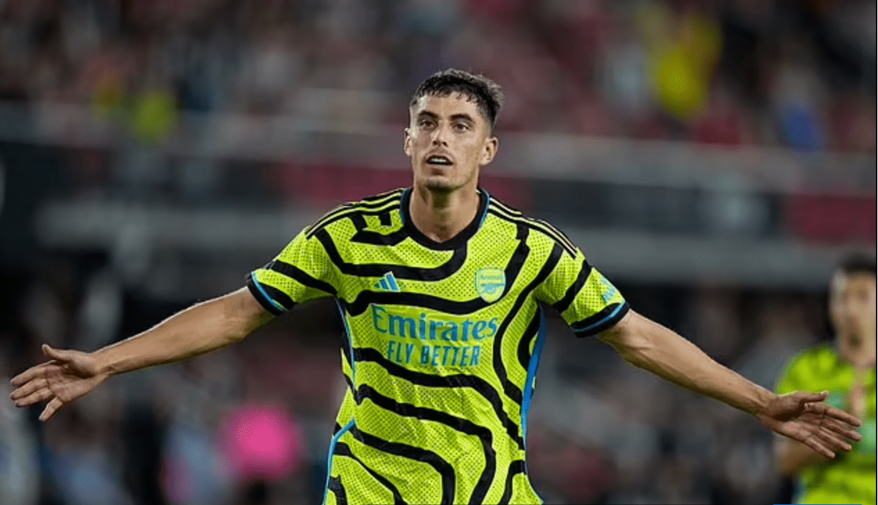 这不仅是哈弗茨身披阿森纳队服的首个进球——这也