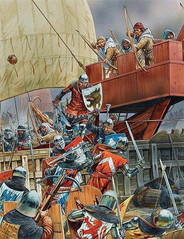 三时正式展开,英军的火船和火箭对法国的铁索连环船造成了致命威胁,巴