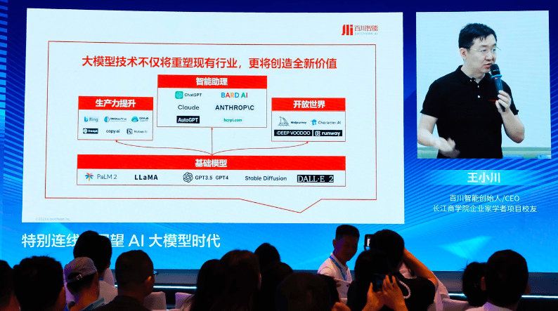 王小川：AI和工业革命有实质不同，以前人是螺丝钉，现在人人都变成老板