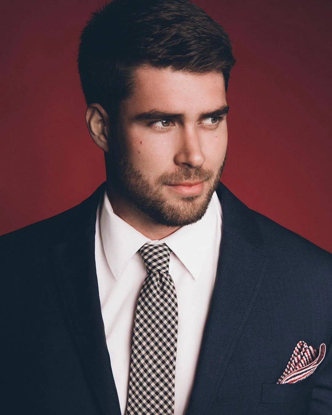 国外最新大码男模特,这个真的挺帅的!_hunter_拉夫劳伦_lauren