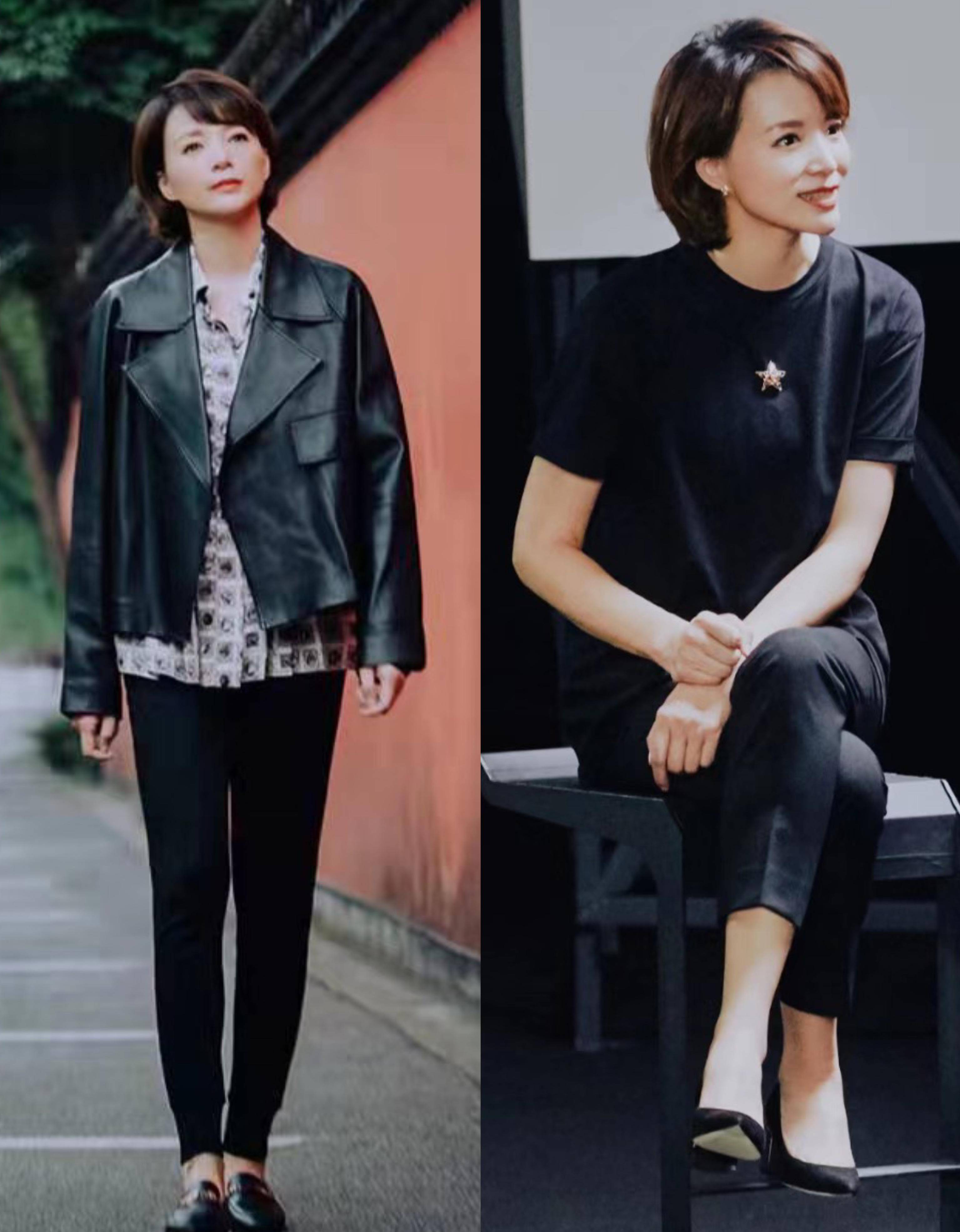 看了姐姐的穿搭才明白,发不过肩,裤不及地,裙不及踝,真的优雅_裙子