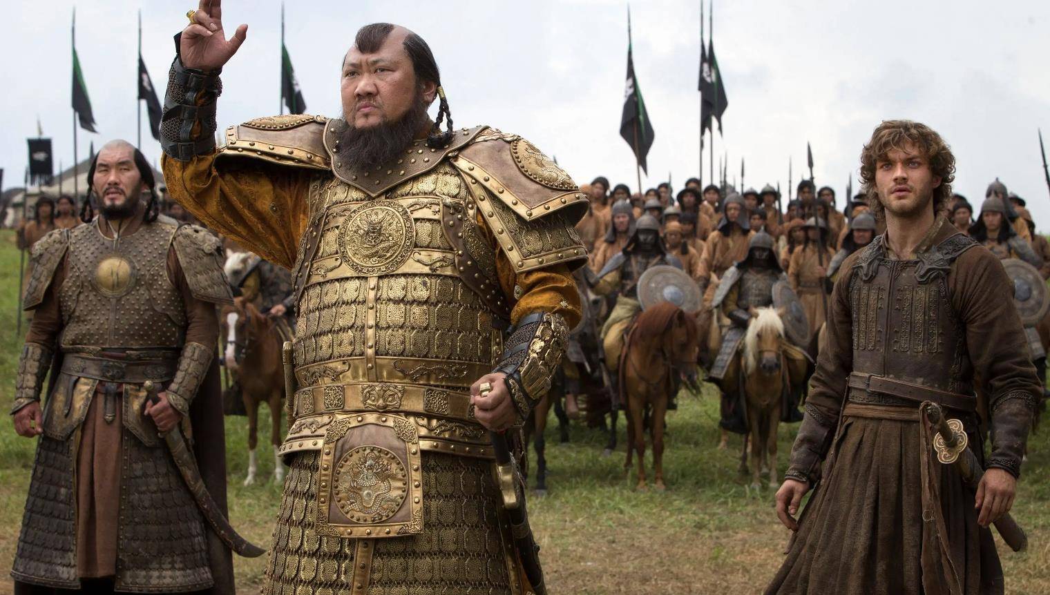 成吉思汗出世的那日,他的父亲刚刚打败敌人,凯旋而来就见自己的儿子