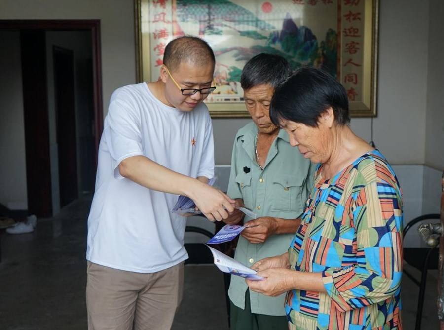 潜江市高石碑镇开展防诈骗"敲门行动"_老年人_能力_信息