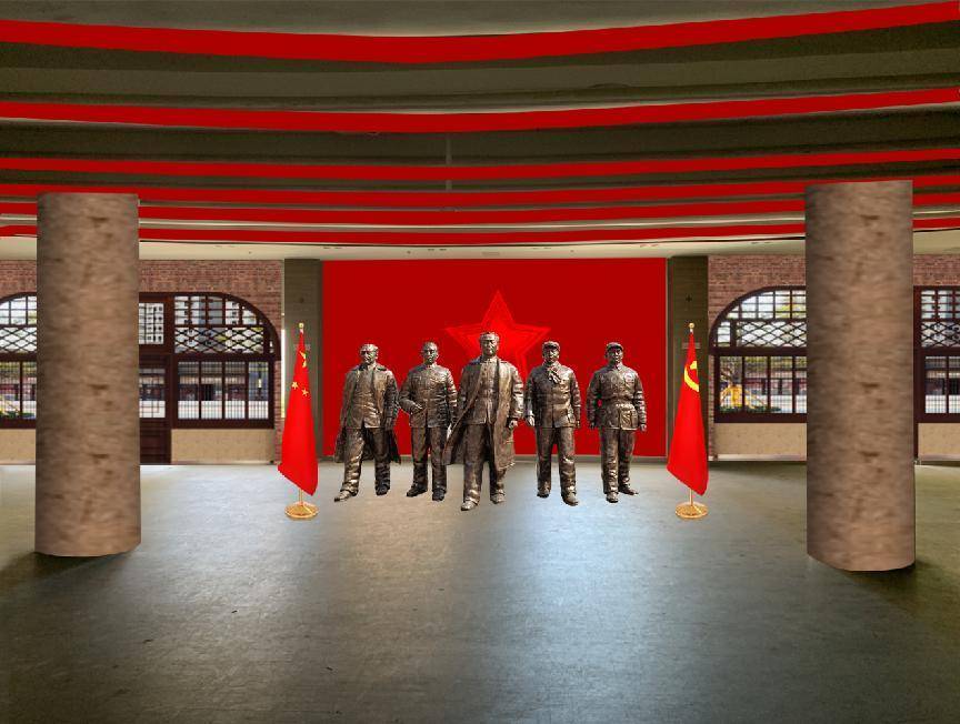 海峡两岸延安精神文化传承基地试营业啦!_红色_历史_天下人