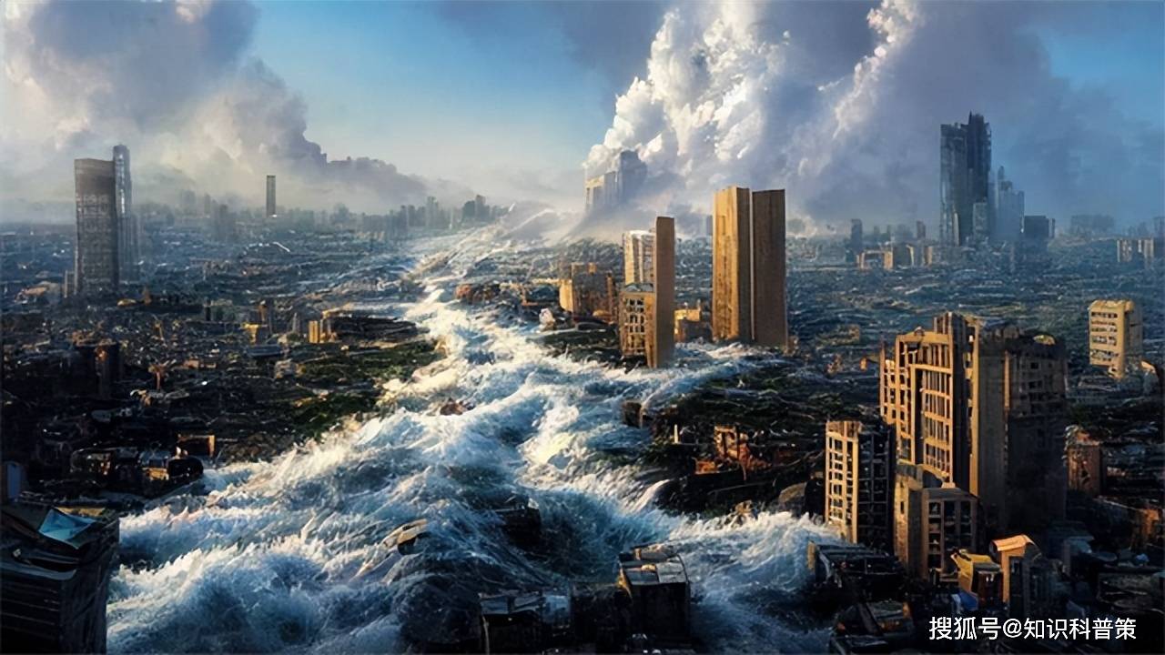 实际上,约7%的海啸是由于海底滑坡造成的,当大量土地沉入水中时,产生
