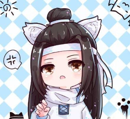 《魔道祖师》忘羡情侣头像走一波,港版画风炫酷,q版画风超软!