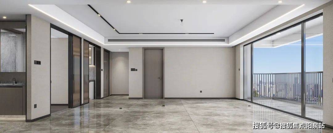 (建筑面积约155㎡户型效果图,此为示意图仅供参考)尊崇主卧套房 奢阔