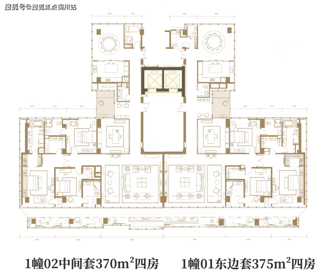 钱塘公馆1300户型图片