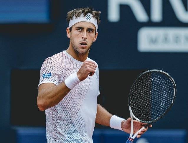 本土作战的奥地利名将蒂姆继上一轮逆转中国一哥张之臻之后,再次上演