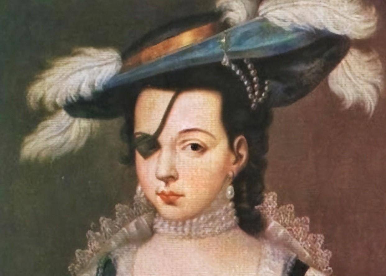 西班牙独眼美人:戴着眼罩却容貌倾城迷倒众生,国王为她失去理智_安娜