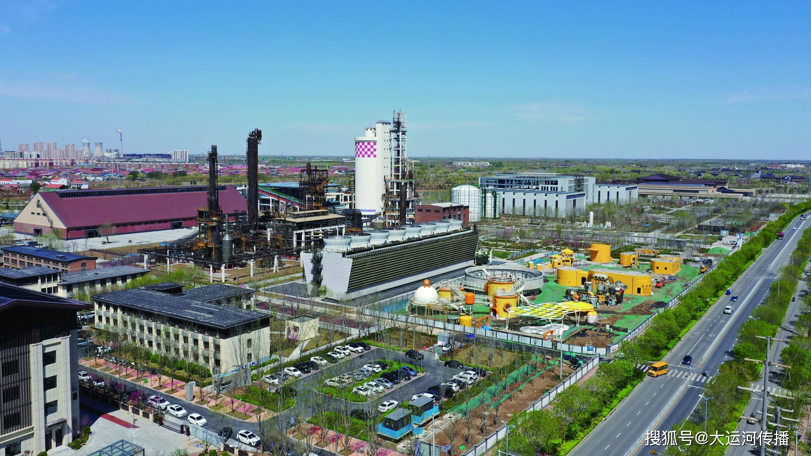 运河眼|沧州:运河之上 看捷地减河分洪和大化园区变迁_王剑江_吕国良