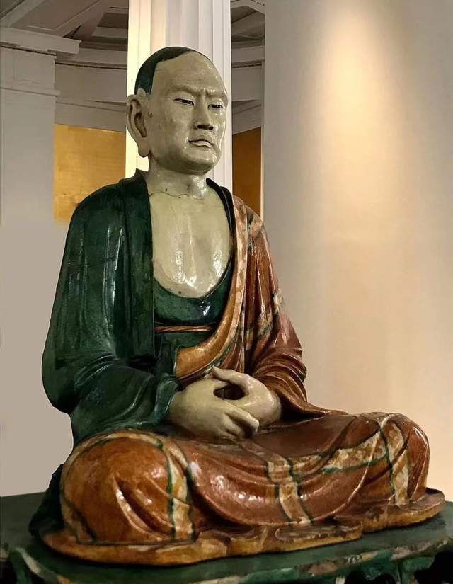 河北易县辽三彩罗汉坐像散失记_帕金斯基_佛像_艺术