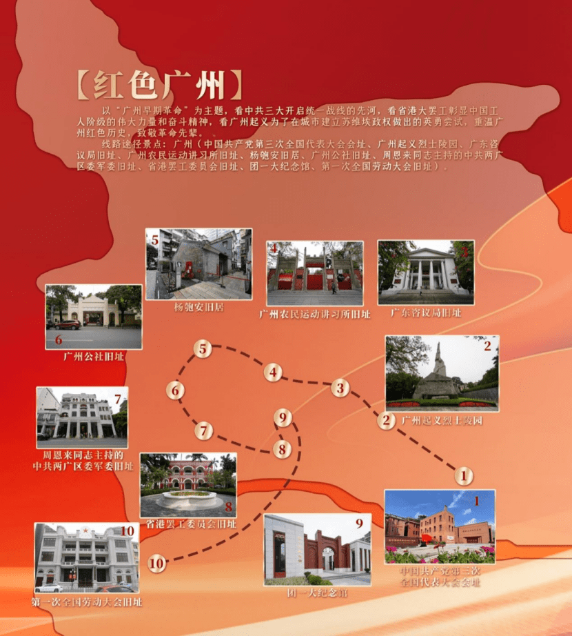 广东红色旅游精品线路|红色广州_民主革命_全国_旧址