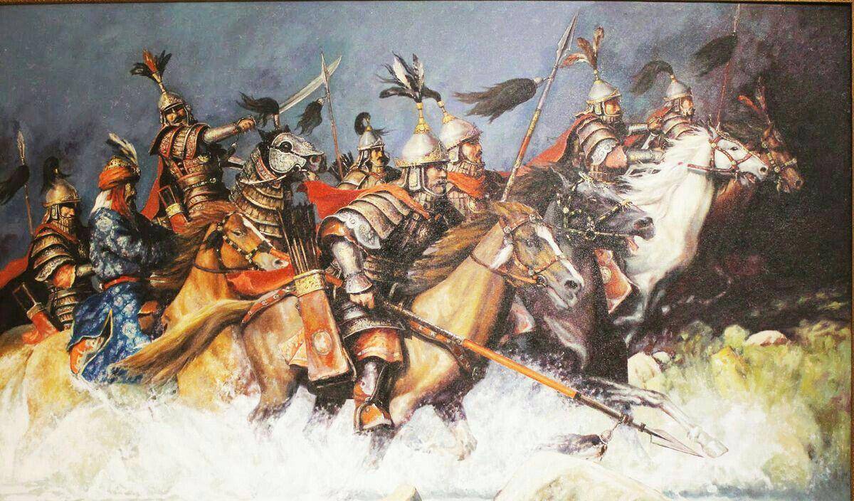 马穆鲁克歼灭蒙古大军图片