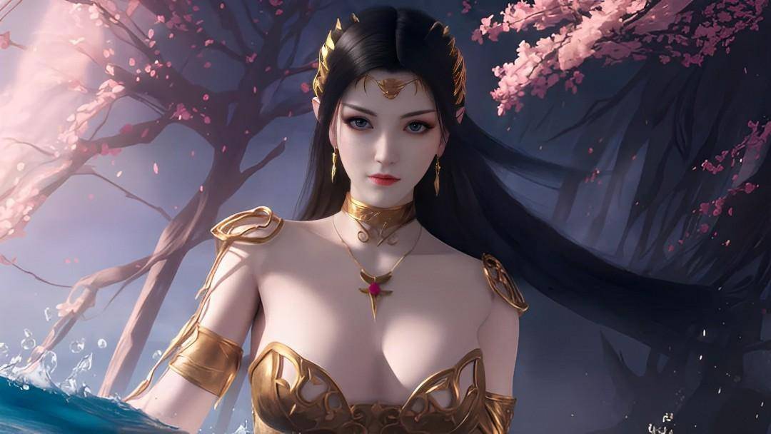 斗破苍穹cosplay:美杜莎女王降临,柔情与邪恶的完美融合_表演_小美