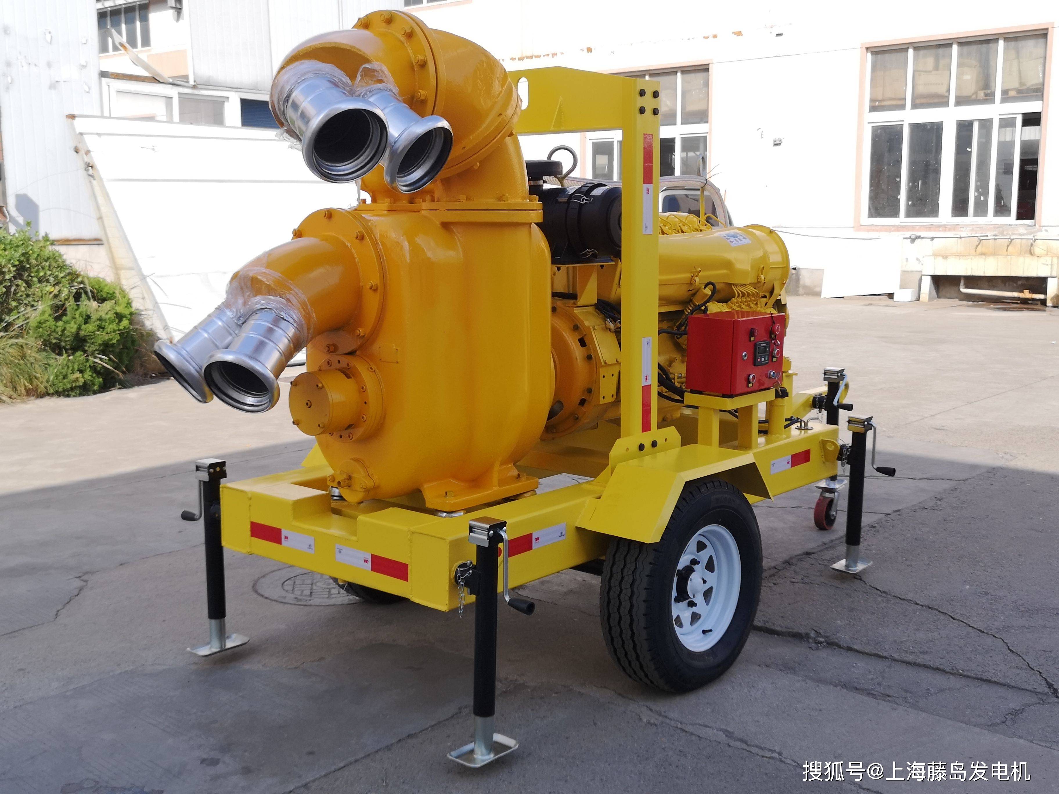 大流量1000立方防汛排涝自吸排污泵_设备_柴油机_配套