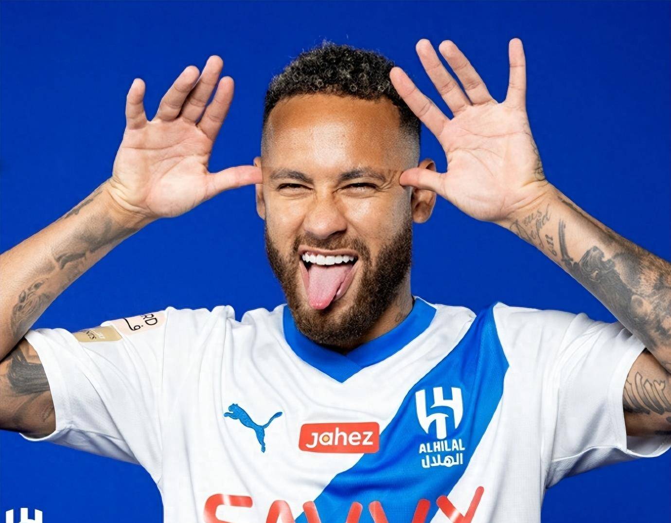 追随c罗!内马尔加盟沙特豪门俱乐部,周薪2100万!_利雅得_收入_新月