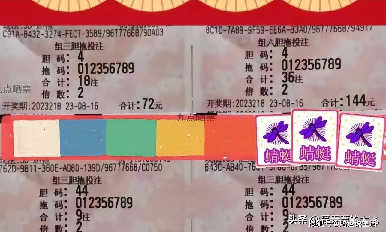 福彩3D第218期开奖结束：来看看这些大票，全部变成了废纸