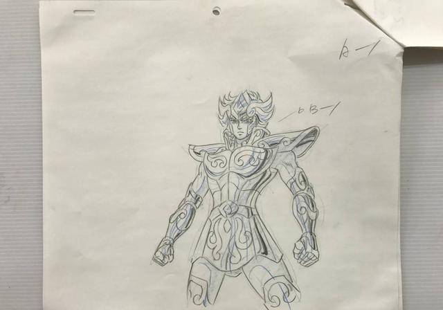 车田正美坦承:他画的圣斗士星矢,比我好多了_荒木_原稿_动画片