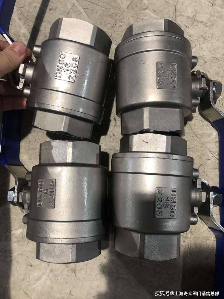 2205双相钢球阀使用原理:q41f球阀它具有相同的旋转90度的动作,不同的