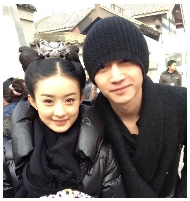 陈晓一句"炒作"后,和赵丽颖7年无交集,如今两人差距一目了然_cp_颖晓