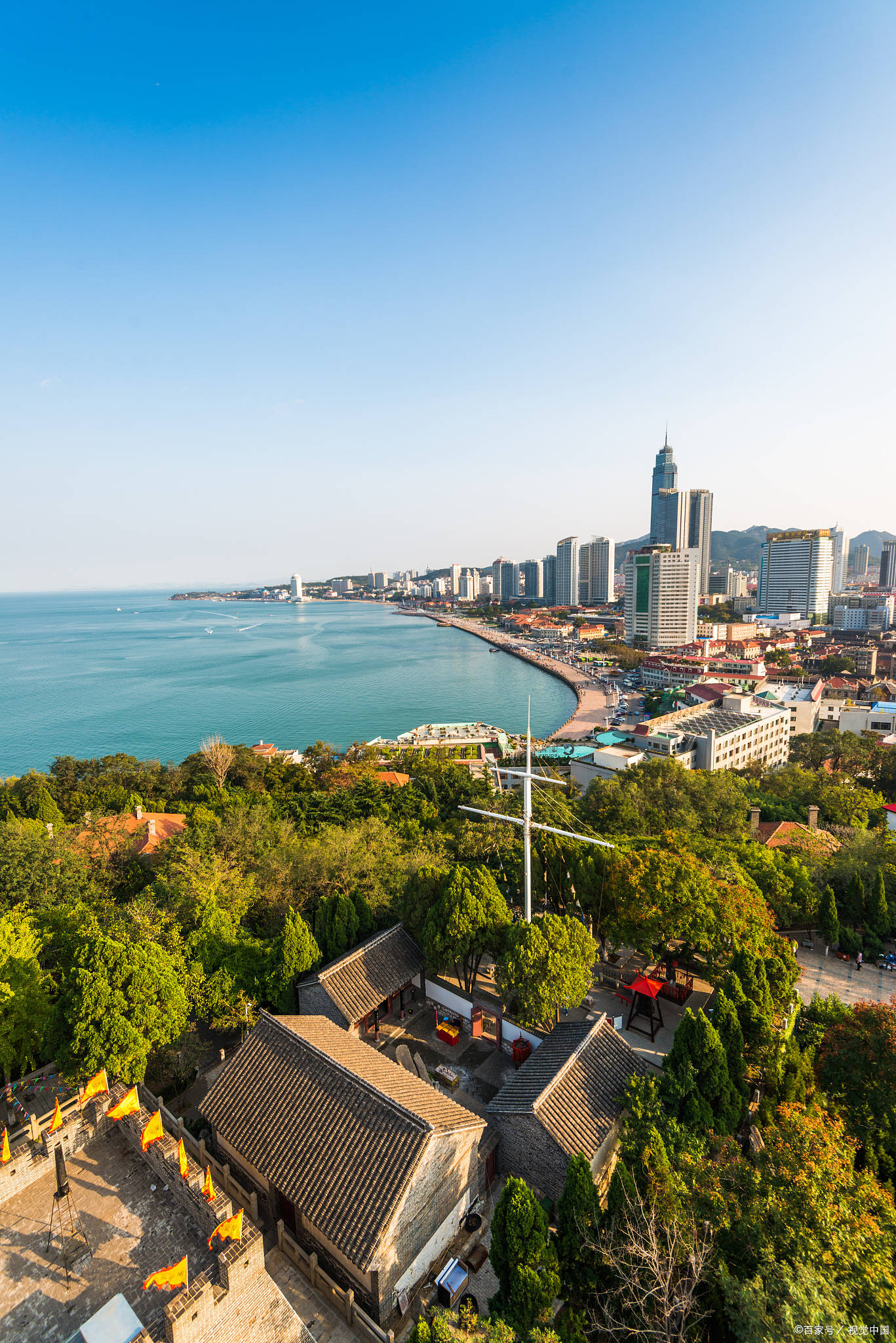 在烟台进行龙腾游,云端般的一日游不是虚假宣传,俯瞰美丽蓬莱岛_金
