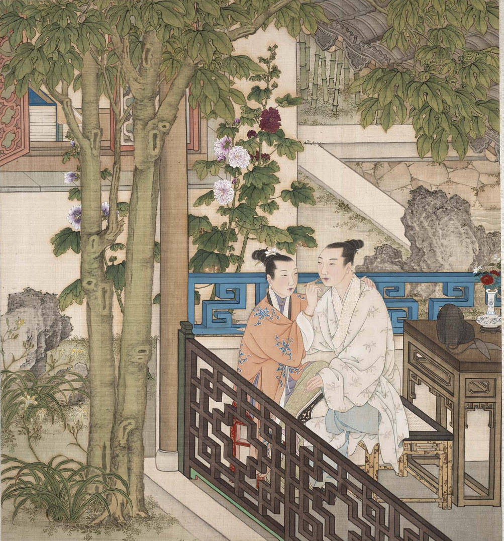 清.佚名-古人的夫妻之乐,春宫之美