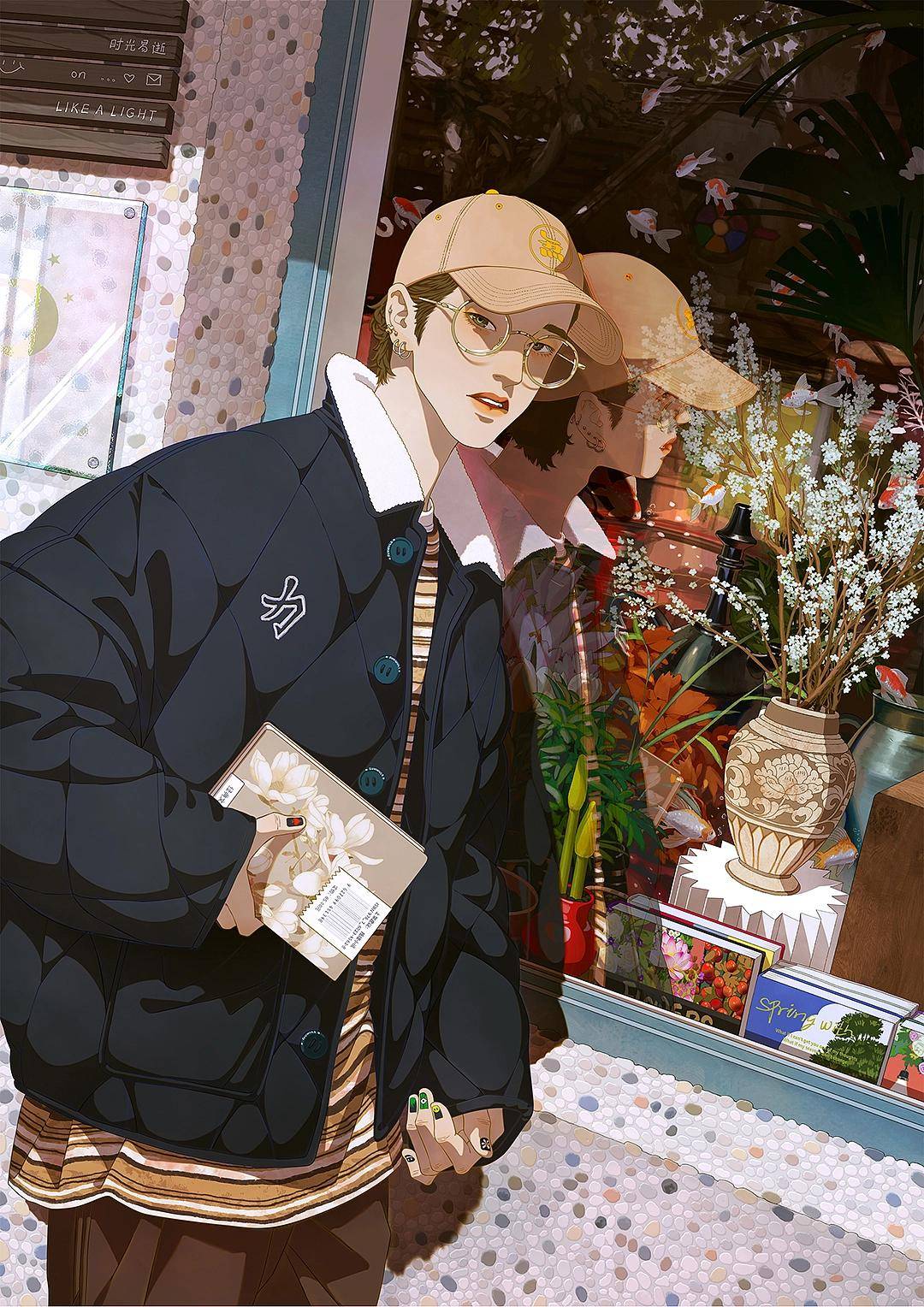 孙无力的66幅插画