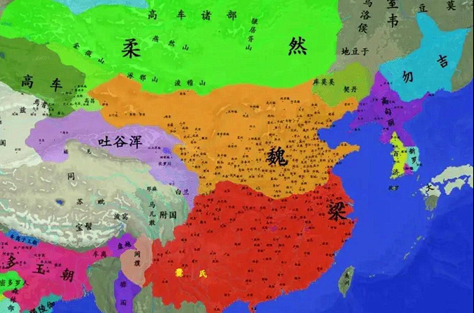 梁朝毁灭于皇族内斗,梁武帝萧衍和七子梁元帝萧绎二人是罪魁祸首_侯景