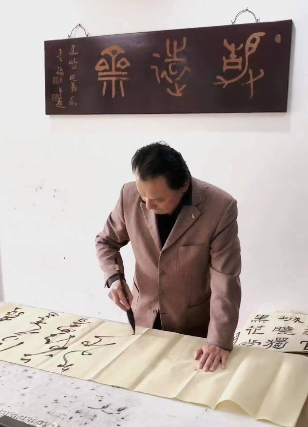 金池弄墨,独"书"一帜 ——常熟著名书法家褚建鹏近作欣赏_作品_草书