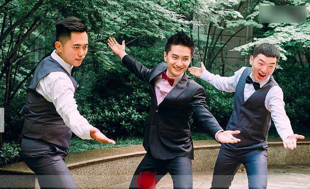 丁凯乐婚礼抓拍照,鼻头略大好有夫妻像,网友:没小时候精致了!