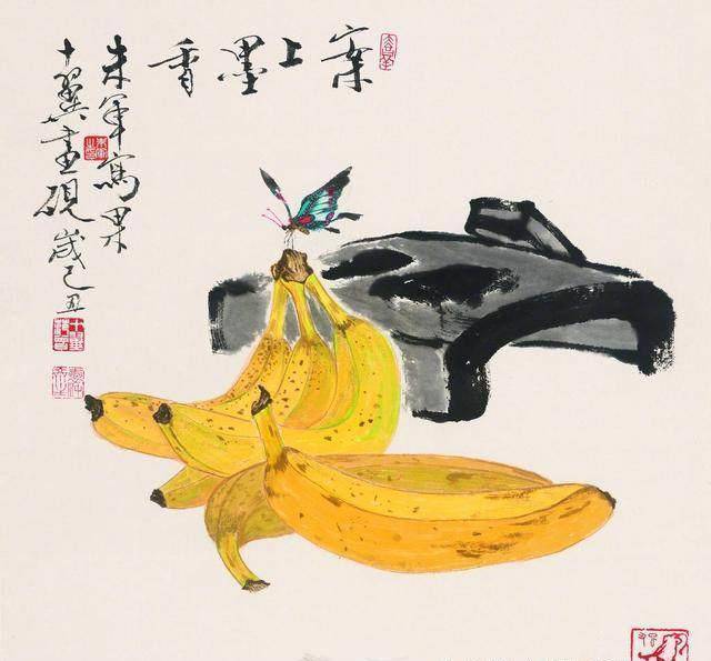 张蕾等助阵朱军画展首站,又一位被主持事业耽误的画家_绘画_作品_离开